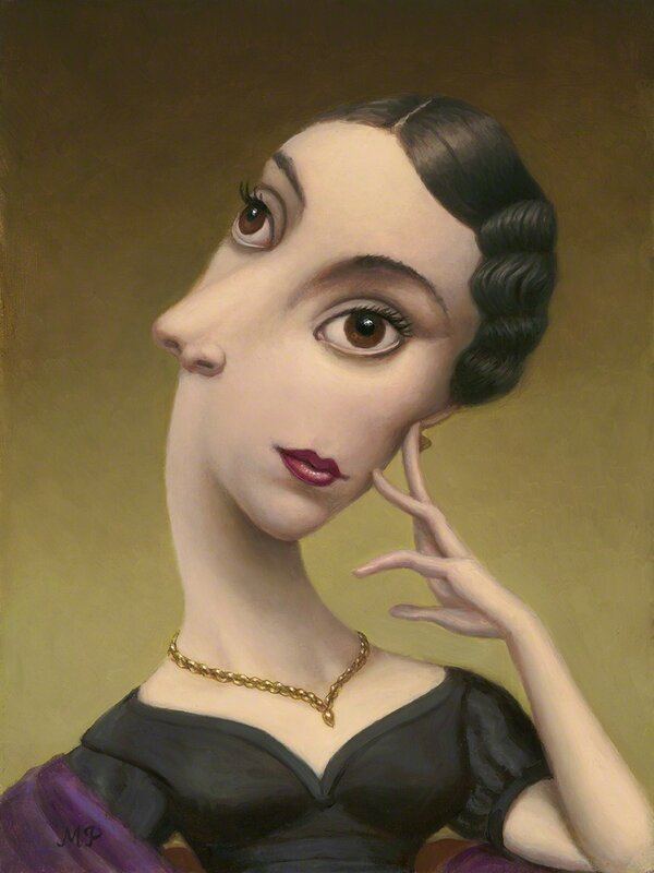 Marion Peck | Lady With a Gold Necklace | Art & Prints | Artsy Marion Peck | Lady With a Gold Necklace | Art & Prints | Artsy