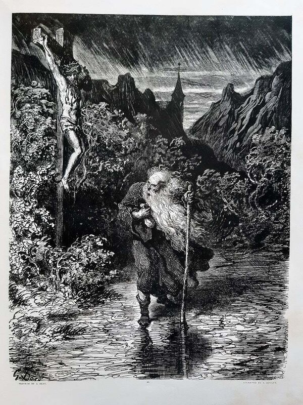 Gustave Doré | The Legend of the Wandering Jew (1857) | Artsy