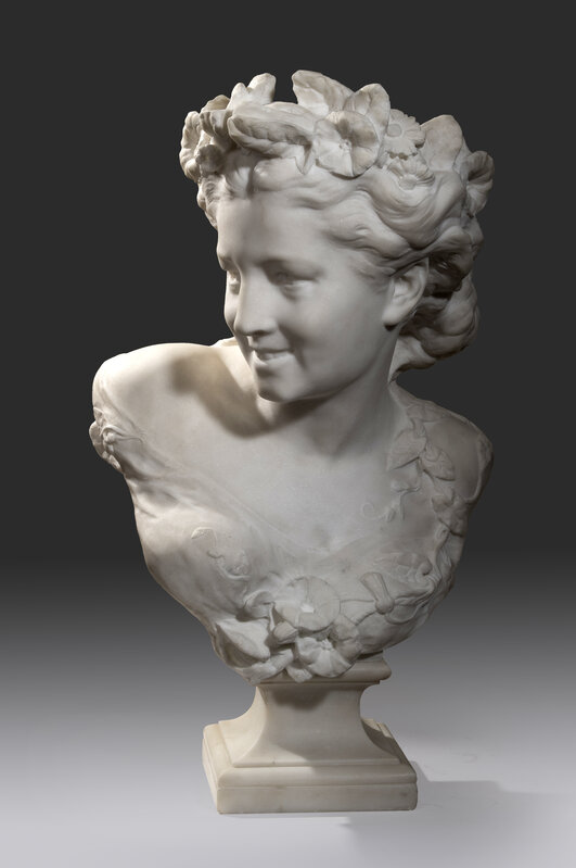 Jean-Baptiste Carpeaux, The Spring n°1, also named Bust of Flore (ca. 1880)