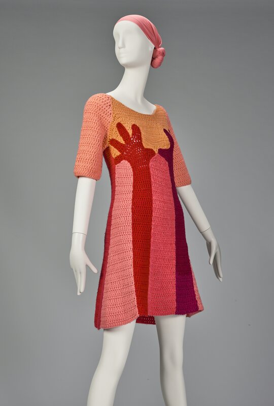hands dress designs Handpainted dress