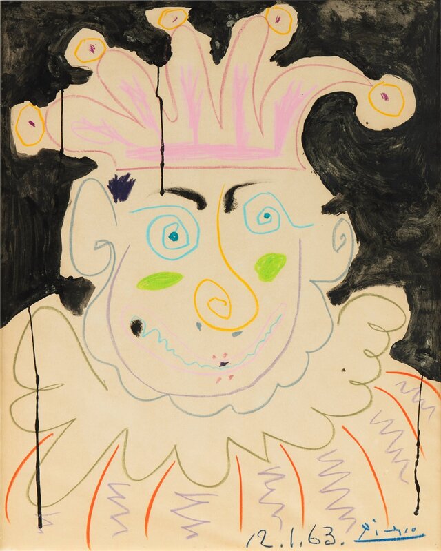 after) Pablo Picasso - After Pablo Picasso - Carnaval - Lithograph