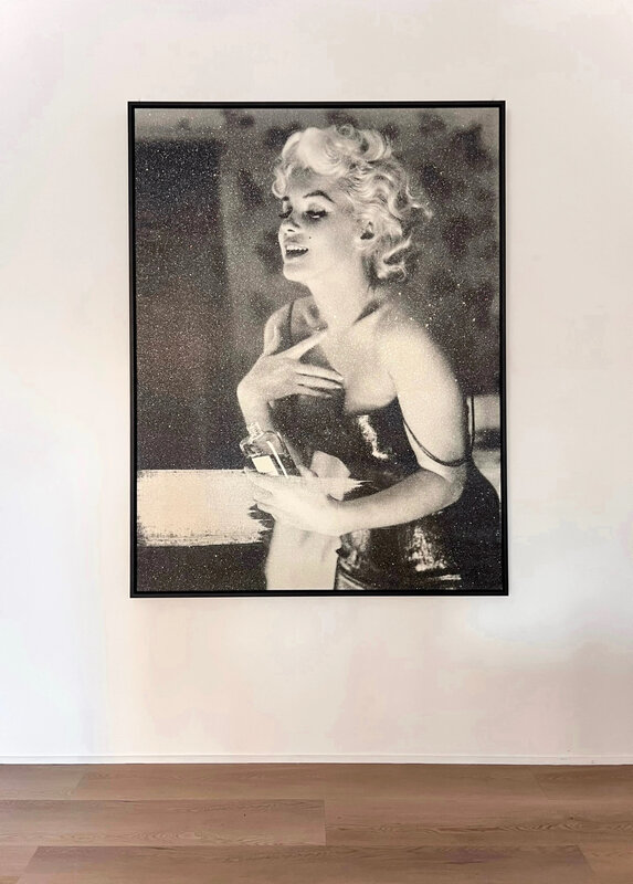 Russell Young | Marilyn Chanel, Floral White (2022) | Available for Sale |  Artsy