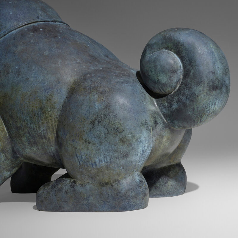 Fernando Botero, ‘Perro (Dog)’, 1993, Sculpture, Patinated bronze, Rago/Wright/LAMA