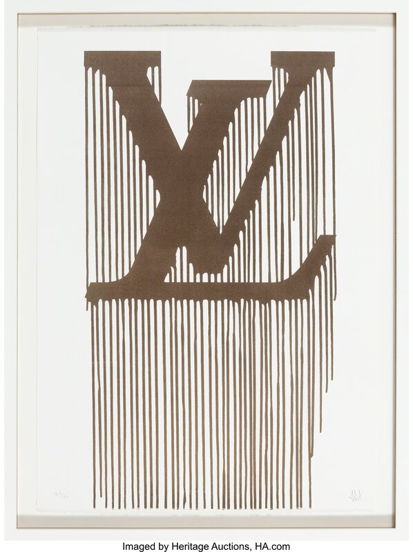 Sold at Auction: Louis Vuitton, Louis Vuitton A Monogram Printed