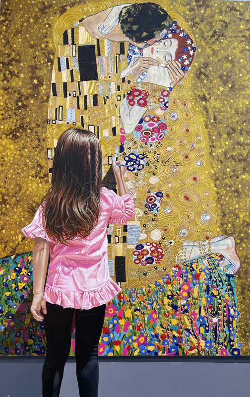 El beso de Klimt