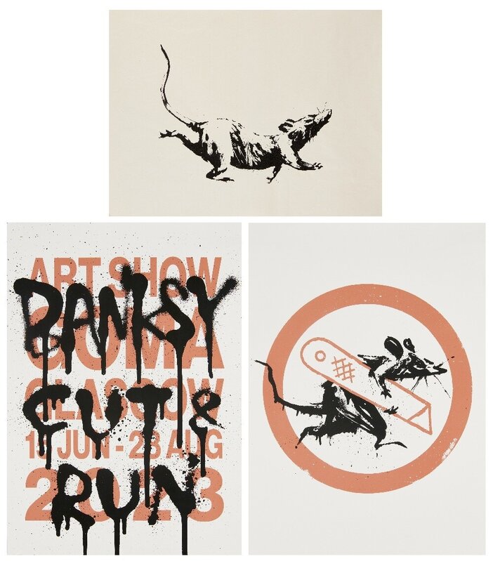 Banksy Get Out While You Can Rat Poster for Sale by WE-ARE-BANKSY
