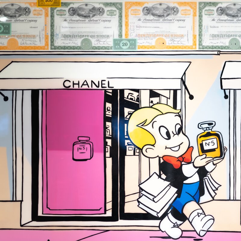 Alec Monopoly, Richie Chanel N5 Shopping Trip (2023), Available for Sale