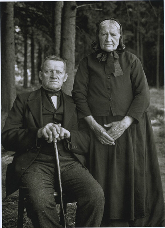 August Sander | Farmer and Wife (1912) | Artsy