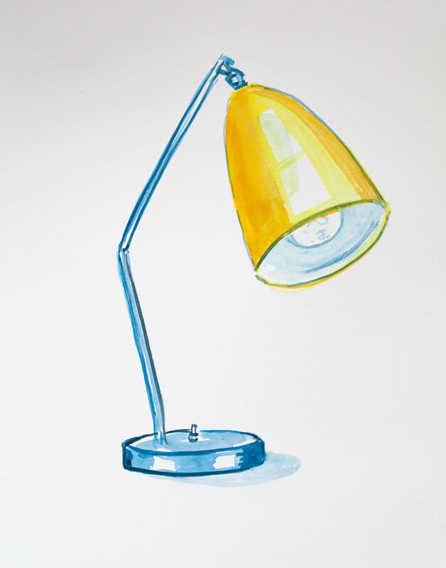 Bastienne Schmidt, Everyday Objects, Lamp (2020)