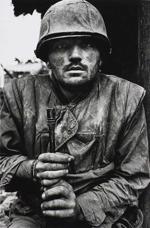 Don McCullin, Shell Shocked Marine, Vietnam, Hue