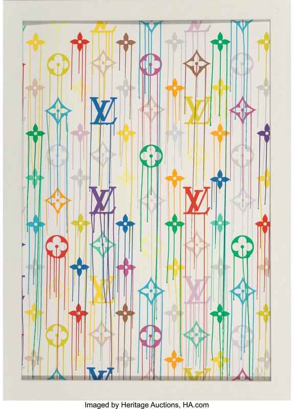 Zevs, Liquidated Louis Vuitton (Multicolore) (2011)