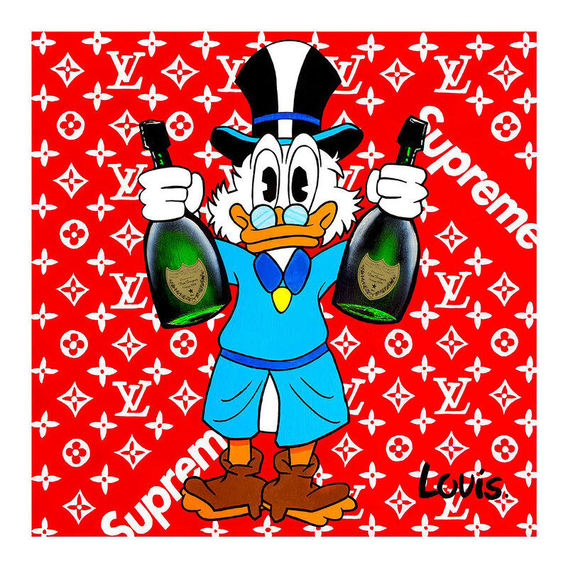 Supreme x Louis Vuitton, Mickey Mouse Supreme HD phone wallpaper