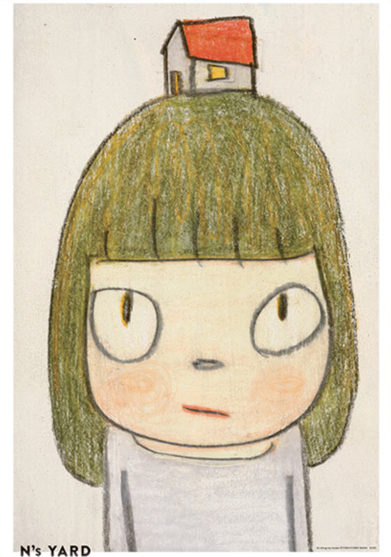 Yoshitomo Nara, Girl Banging On Drum Print Nara Yoshitomo Comes With  Limited Edition Stickers Pop Art (2020), Available for Sale
