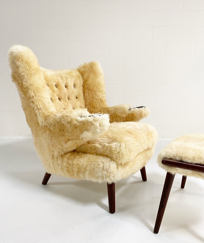 Urban Hemp Papa Bear Chair Ottoman