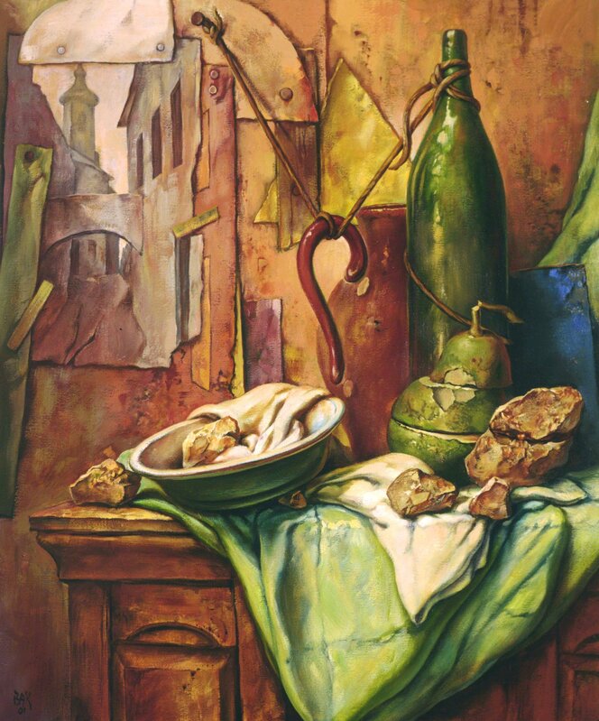 Samuel Bak | Still Life with Perspective (N/A) | Available for Sale | Artsy