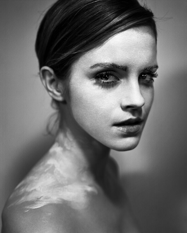 emma watson photoshoot black and white
