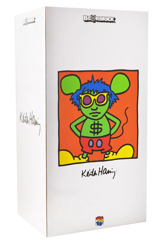 ▷ Andy Warhol Andy Mouse 400% par Bearbrick, 2022, Design