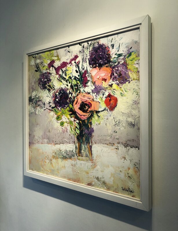 Art Painting, Flower Art, Modern Art, Contemporary Art, Abstract Art P –  Silvia Home Craft