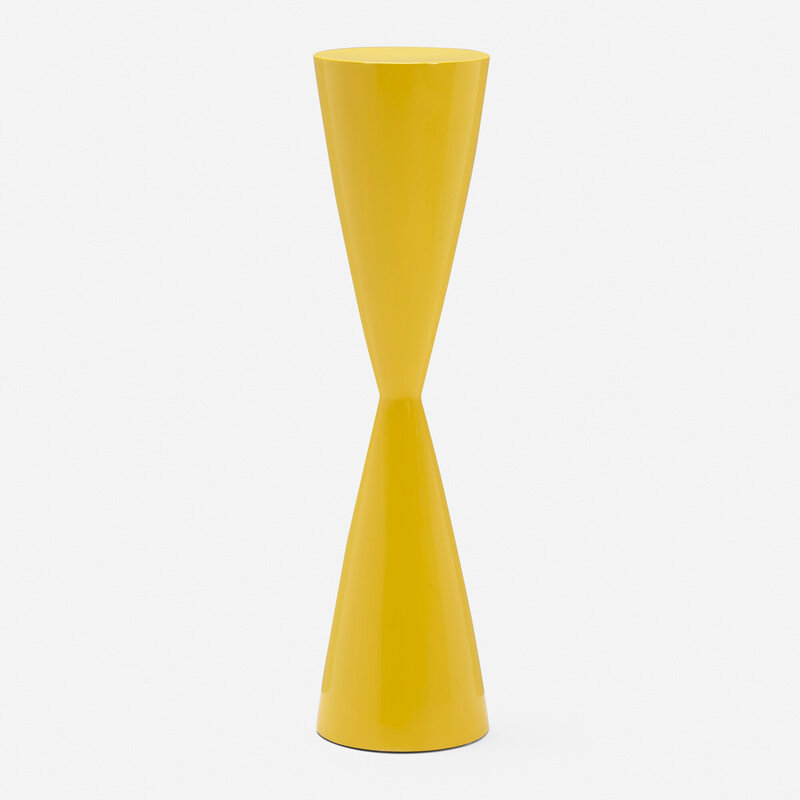 De Wain Valentine, ‘Double Cone Yellow’, c. 1966, Sculpture, Lacquered fiberglass reinforced polyester, Rago/Wright/LAMA