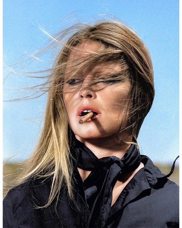 brigitte bardot smoking cigarette Cigar by Terry O'Neill: A Timeless Icon Terry O'Neill 'Brigitte Bardot Smoking