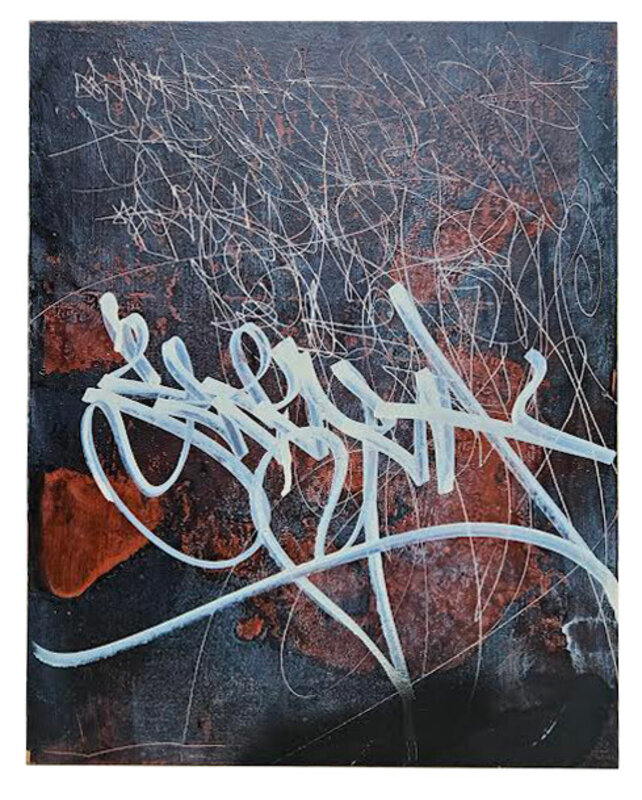 José Parlá, ‘Untitled’, 2005, Painting, Acrylic and oil on wood, Artsy Auctions