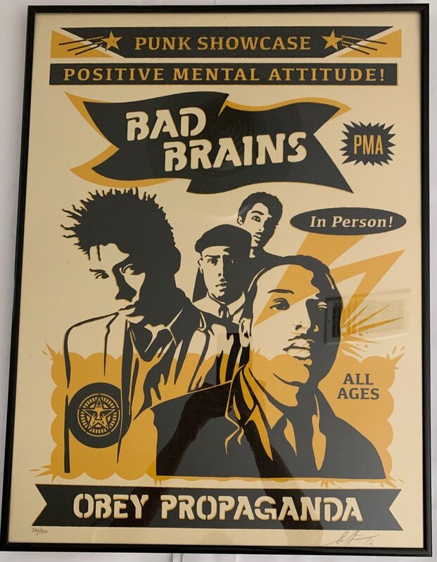 Bad Brains by Shepard Fairey