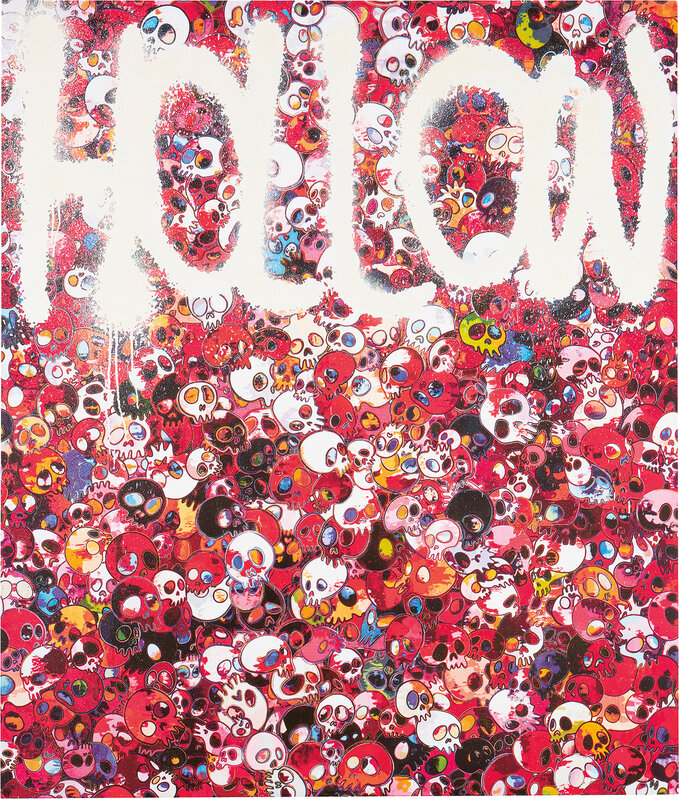 Takashi Murakami's Hollow (Black) Print - Hype Museum