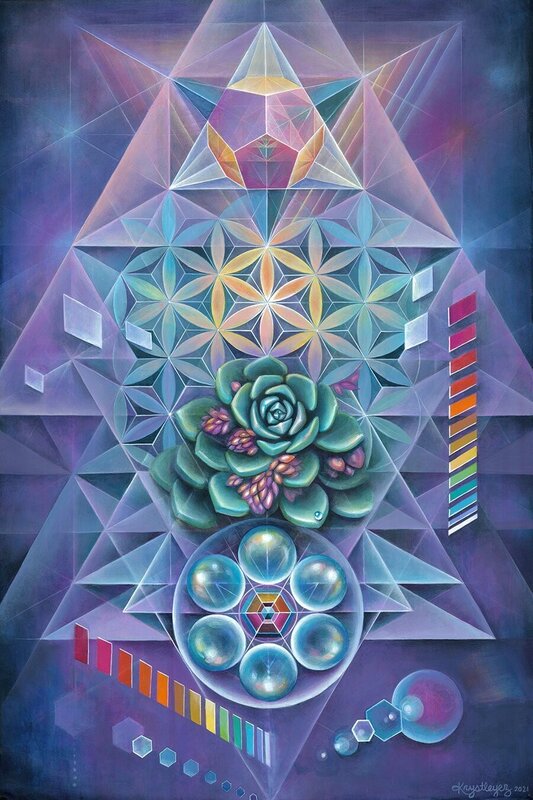 Krysteleyez Krystle Marie Smith | "In Bloom" (2021) | Artsy