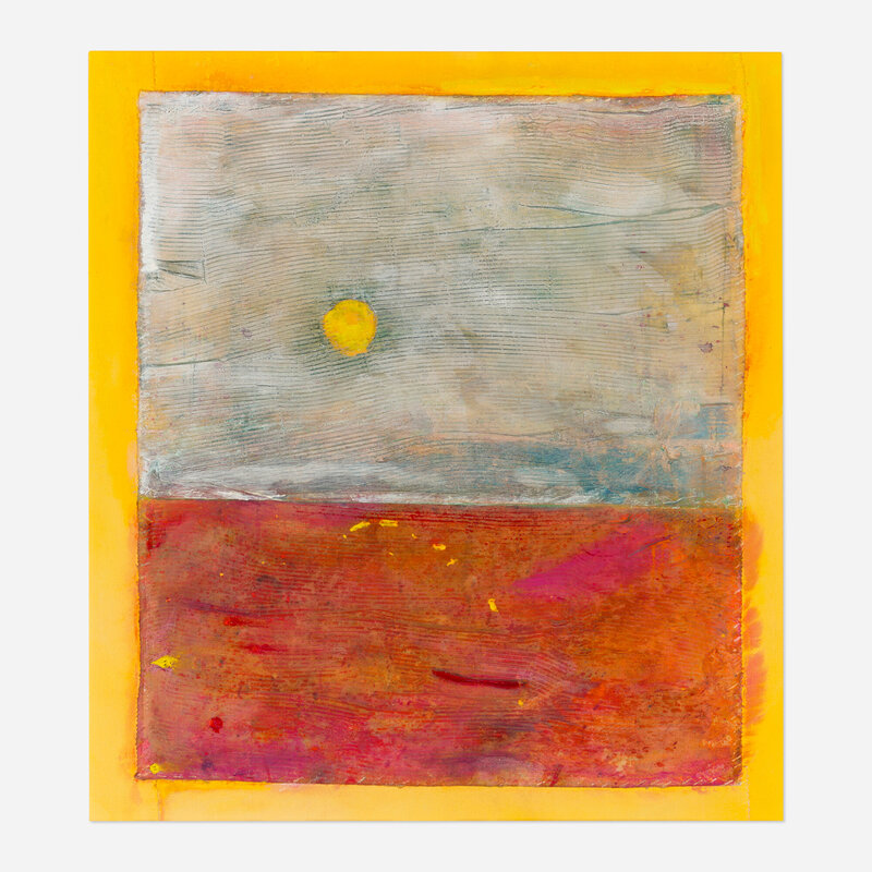Frank Bowling, ‘Billow’, 2010, Painting, Acrylic and collage on canvas, Rago/Wright/LAMA
