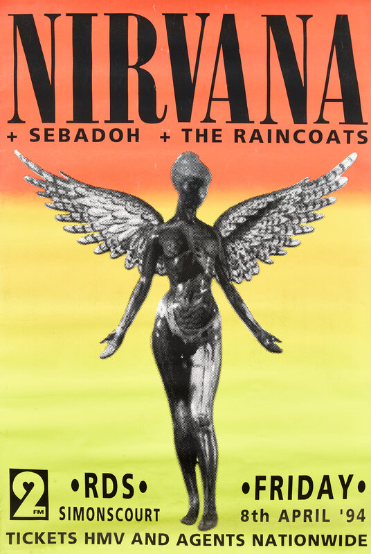 Nirvana concert poster 1994 - Fineartsfrance