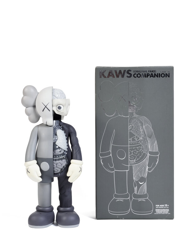 KAWS, Five Years Later Dissected Companion (Gris) (2006)