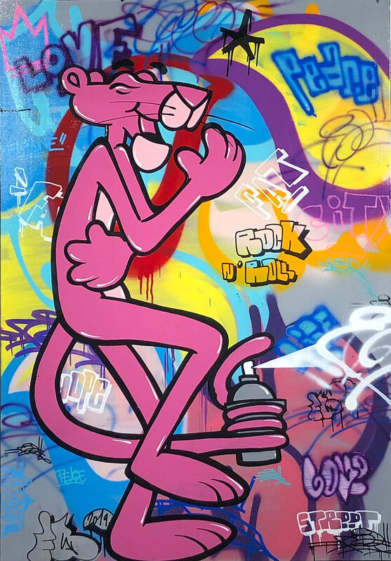 Pink Panther Graffiti