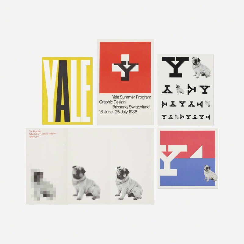 Paul Rand   Yale University Art School and Yale Press printed