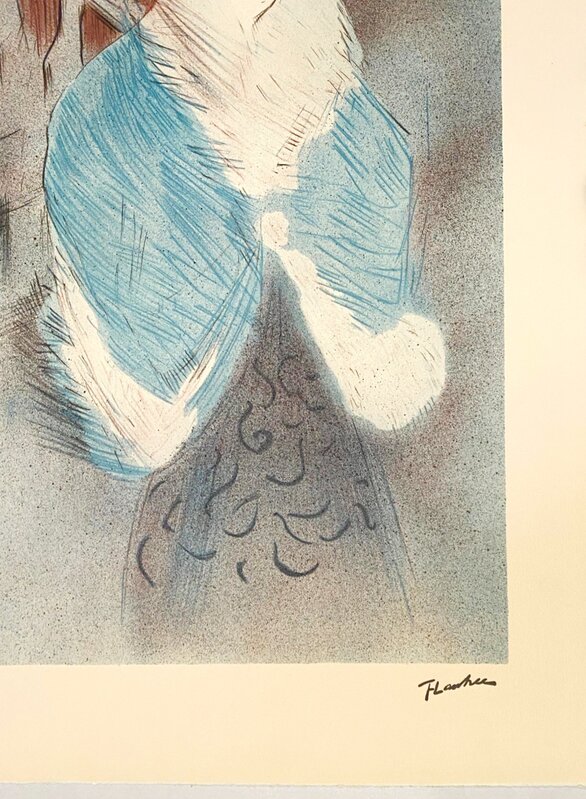 Elsa la Viennoise, de l'album «Toulouse-Lautrec, douze lithographies» -  Toulouse-Lautrec, Henri de, Collections