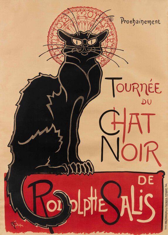 Théophile Alexandre Steinlen | Tournée du Chat Noir de Rodolphe Salis Théophile Alexandre Steinlen | Tournée du Chat Noir de Rodolphe Salis