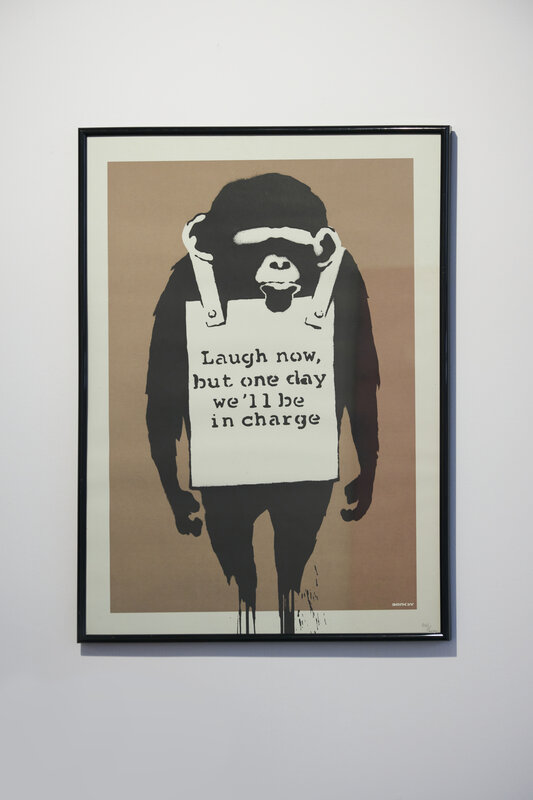 Banksy | Laugh Now (2003) | Artsy