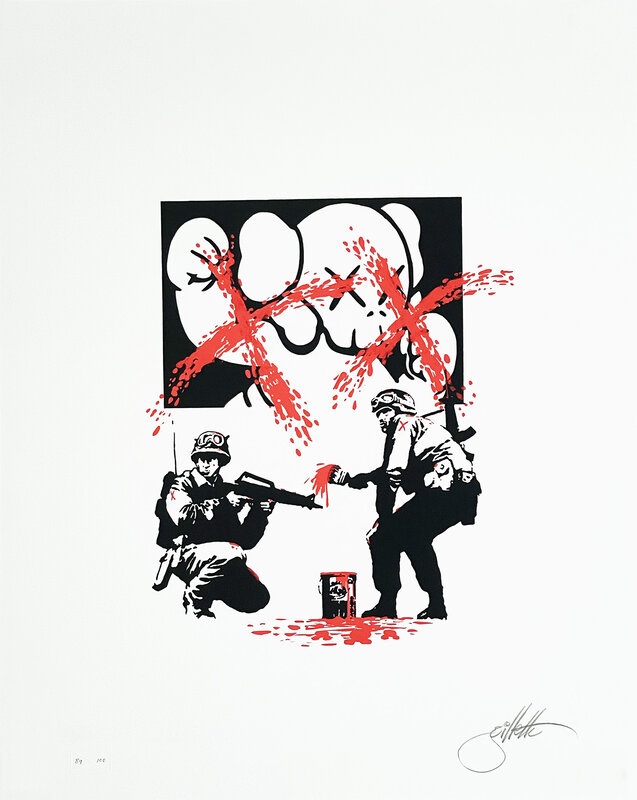 Kaws Poster 2021 - Jeff Gillette Art in Action –