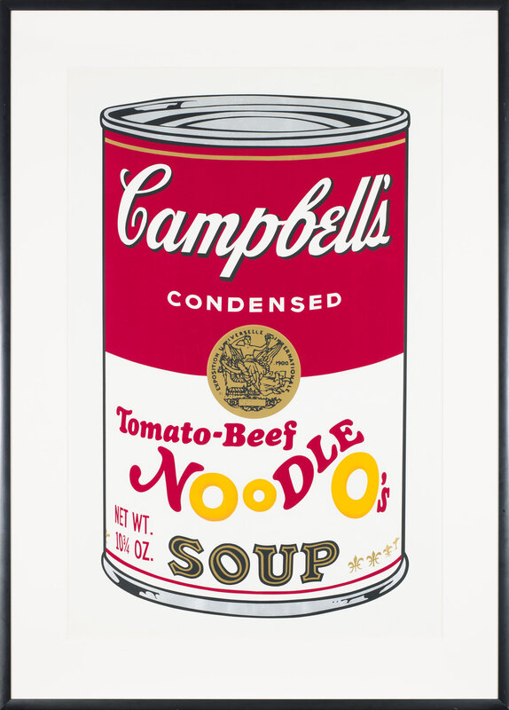 Andy Warhol  Campbell's Soup II, Tomato-Beef Noodle O's F&S II.61