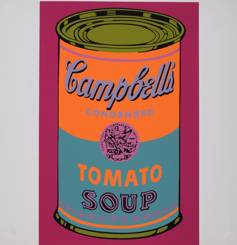 Andy Warhol | Campbell’s Tomato Soup (Banner edition) (1968) | Available  for Sale | Artsy