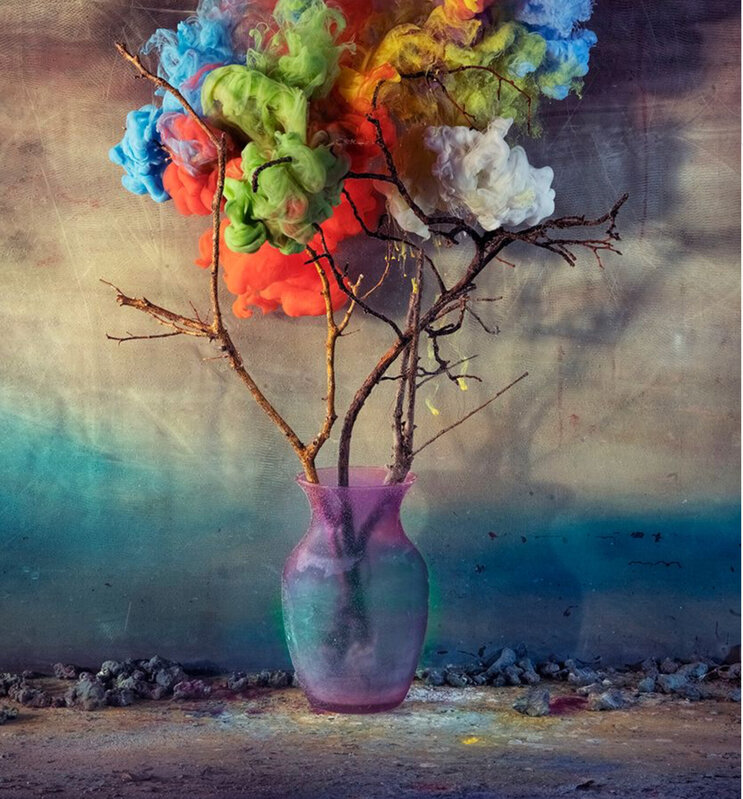 Kim Keever | Flower Vase 70278 (2023) | Available for Sale | Artsy