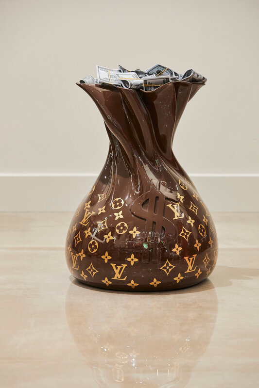 Money bag LV - G-Art - Luxury Art Gallery Dubai - Pop Art