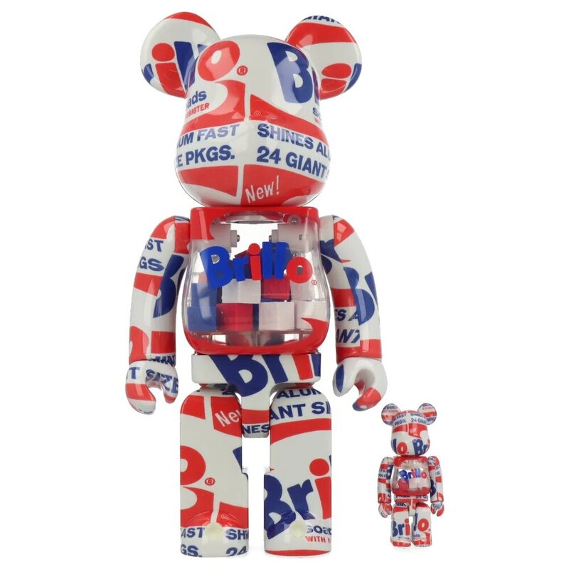 BE@RBRICK, Andy Warhol   Andy Warhol Brillo % + %    Available  for Sale   Artsy