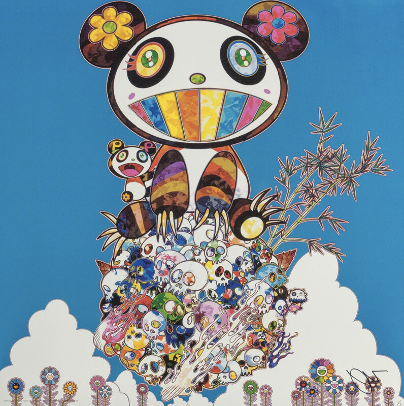 Takashi Murakami - Sakura and Panda for Sale