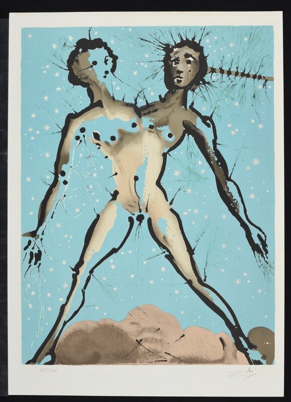 Salvador Dalí | Gemini - Signs of the Zodiac (1967) | Artsy