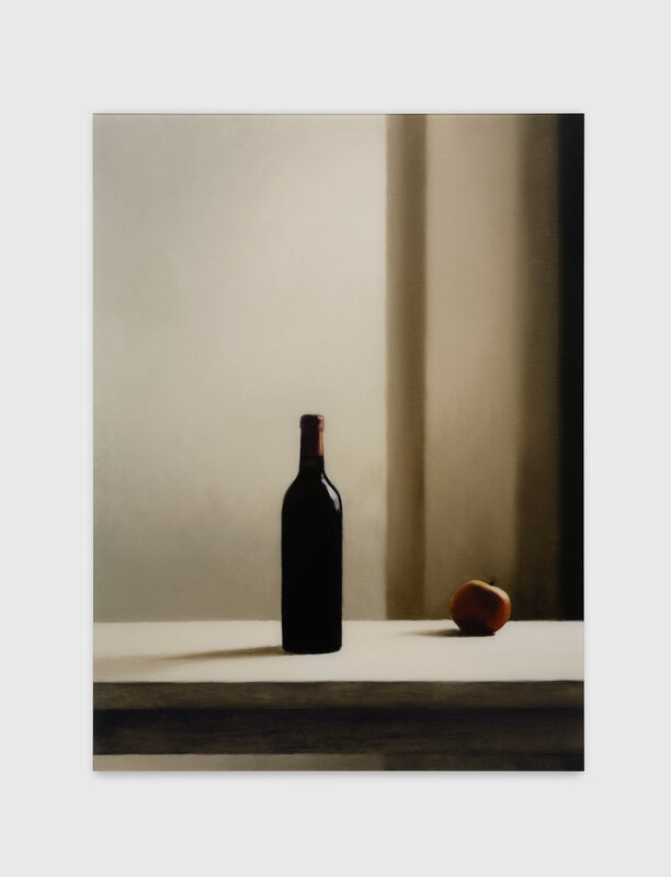 Flasche mit Apfel (Bottle with Apple) (2026) by Gerhard Richter