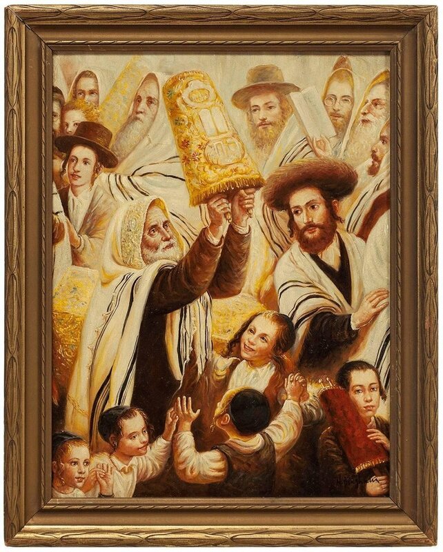 Simchas Torah Canvas Painting Kit