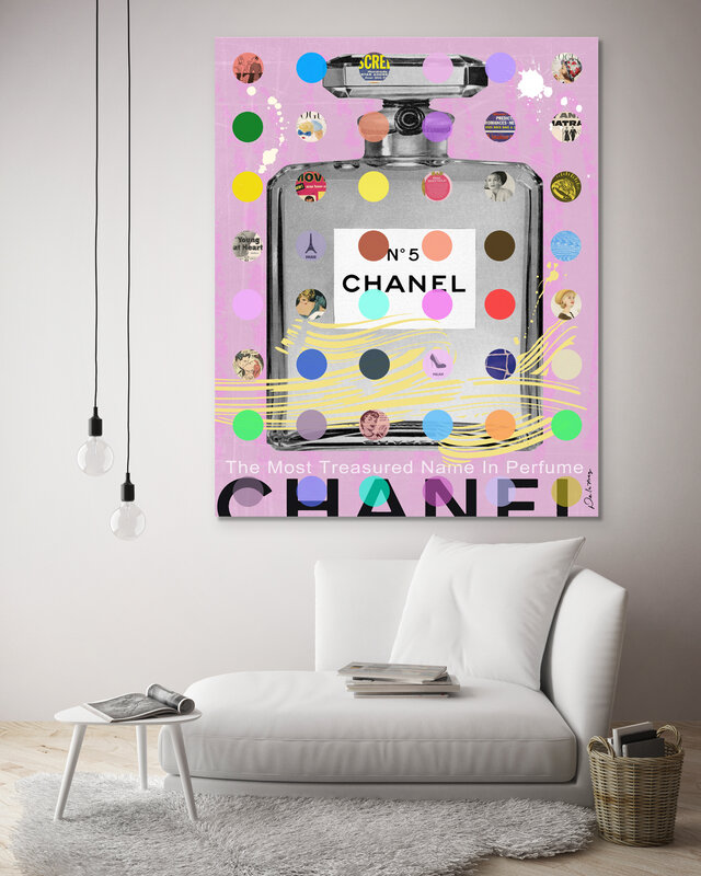 Nelson De La Nuez, Chanel #5 Pink with Gray Bottle (N/A), Available for  Sale