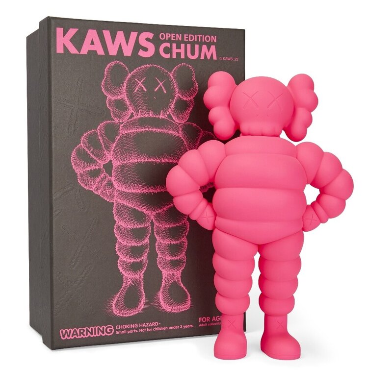 BRAND NEW and SEALED* KAWS What Party Figure Pink