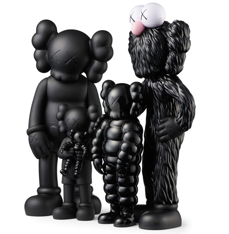 KAWS | KAWS - FAMILY Figures - Black version (2021) | Available for Sale |  Artsy
