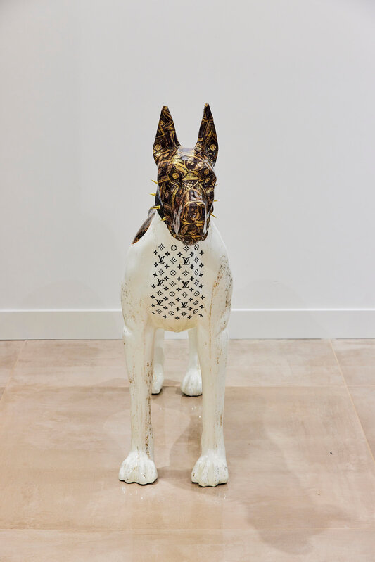 GHOST ART, DOG Louis Vuitton WHITE (2020)